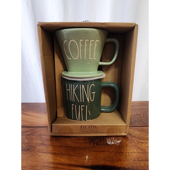 Rae Dunn Coffee Drip Hiking Mug‎ - Picture 2 of 4